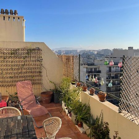 4 Personnes Appart 60 M2 Terrasse 35M2 Sejour Sud 2 Vraies Chambres Gare Saint-Charles Universite Marseille Eksteriør bilde